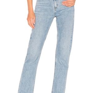 Agolde Cherie High Rise Straight Jeans